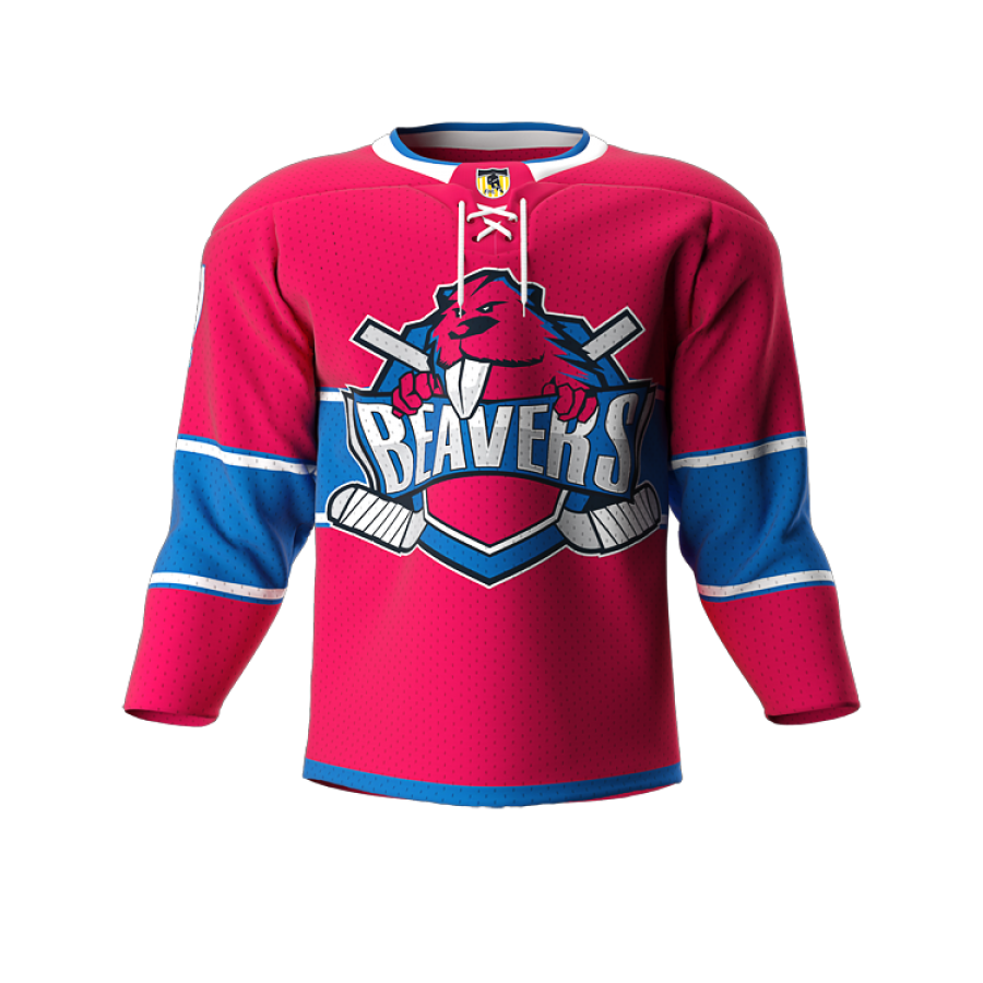 Athletic Knit Pro Series Hockey Jersey with Lace Neck