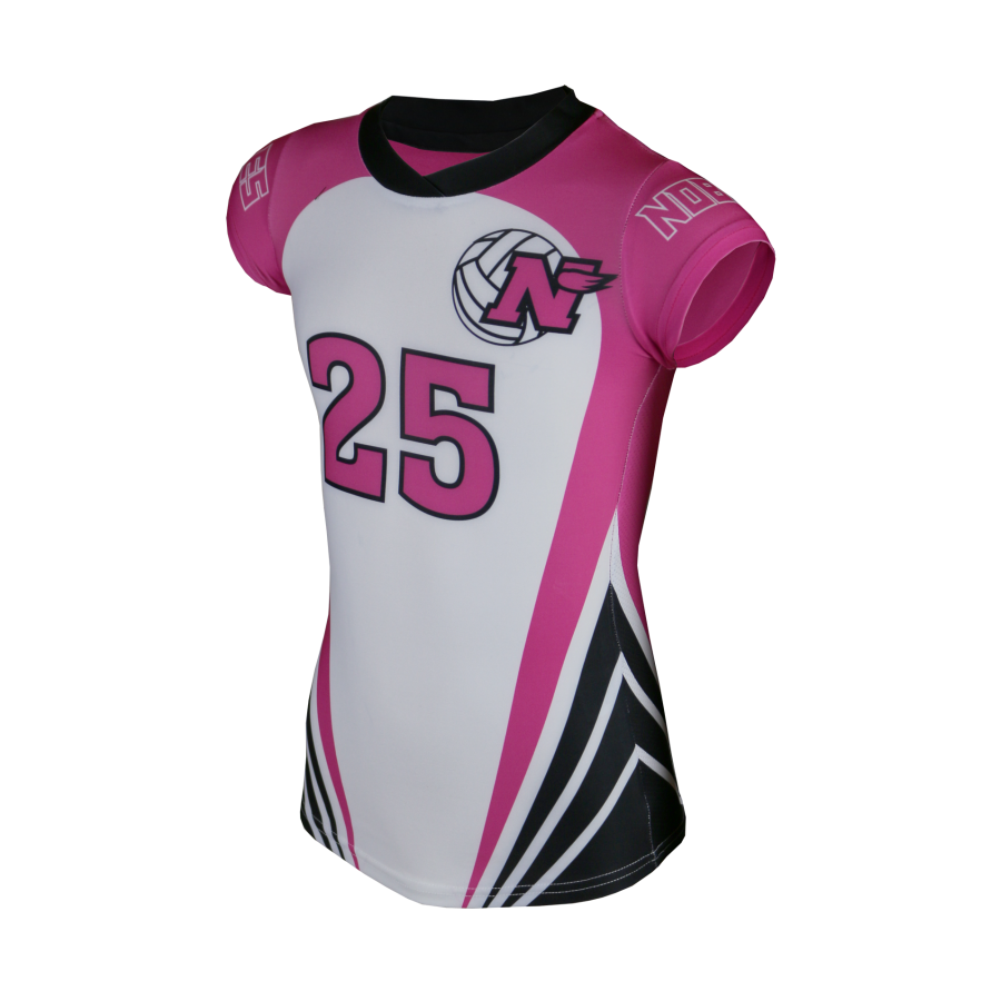 Attack Cap Sleeve Volleyball Jersey - Womens